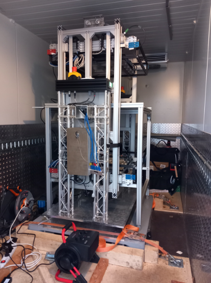 Muon detector in Brussels