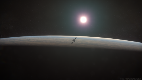 Mission EnVision sur Vénus. Espace. Soleil.