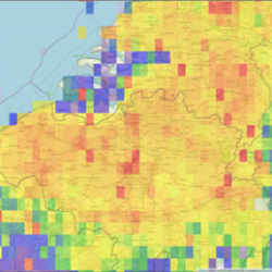 Methane emissions in Belgium
