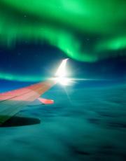 Space weather can affect aviation
