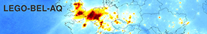 Air quality from LO and GO observations in Belgium website header